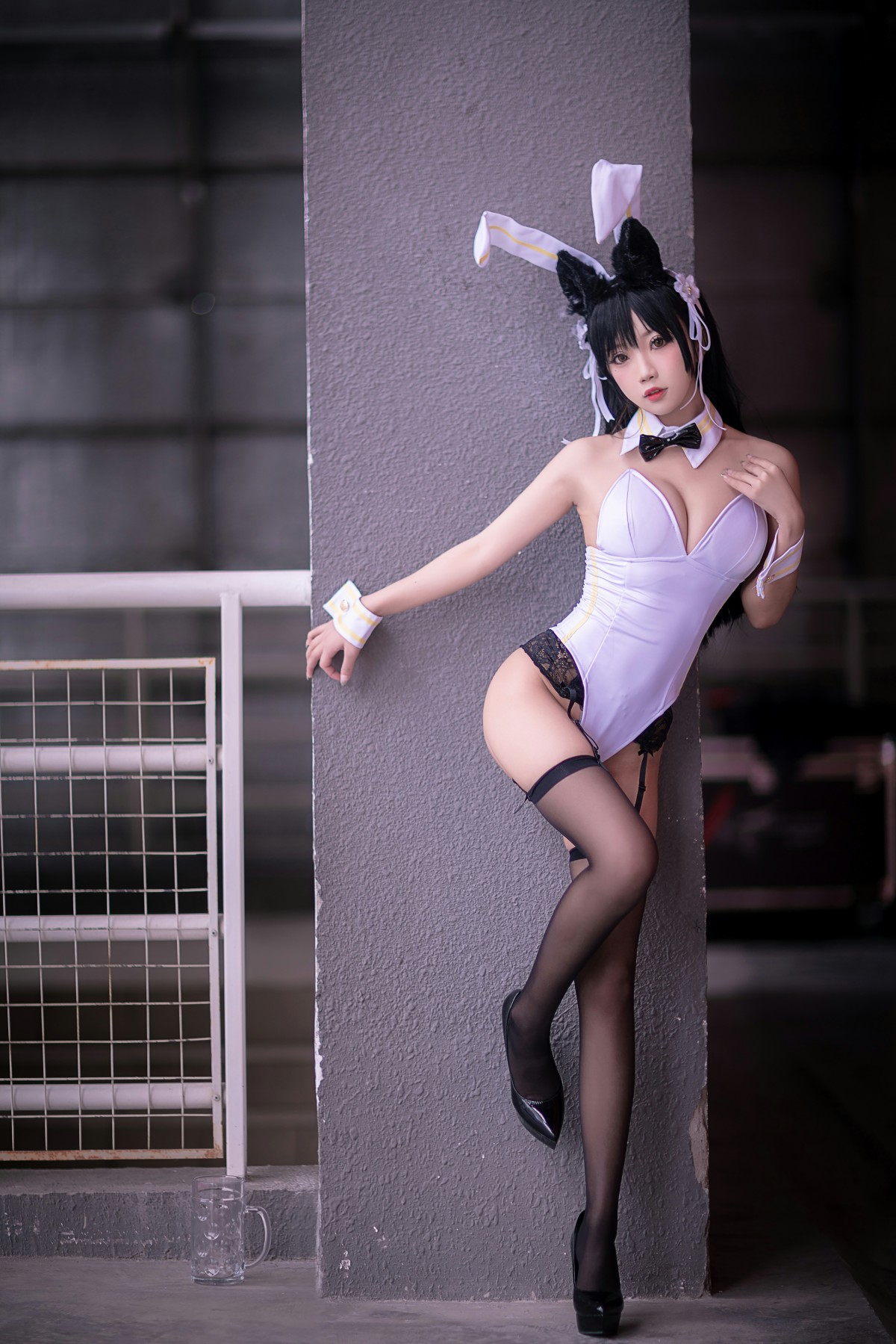 图片[9]-[Cosplay]鬼畜瑶在不在 – 黑丝兔女郎 – COSPLAY-瞬颜部落
