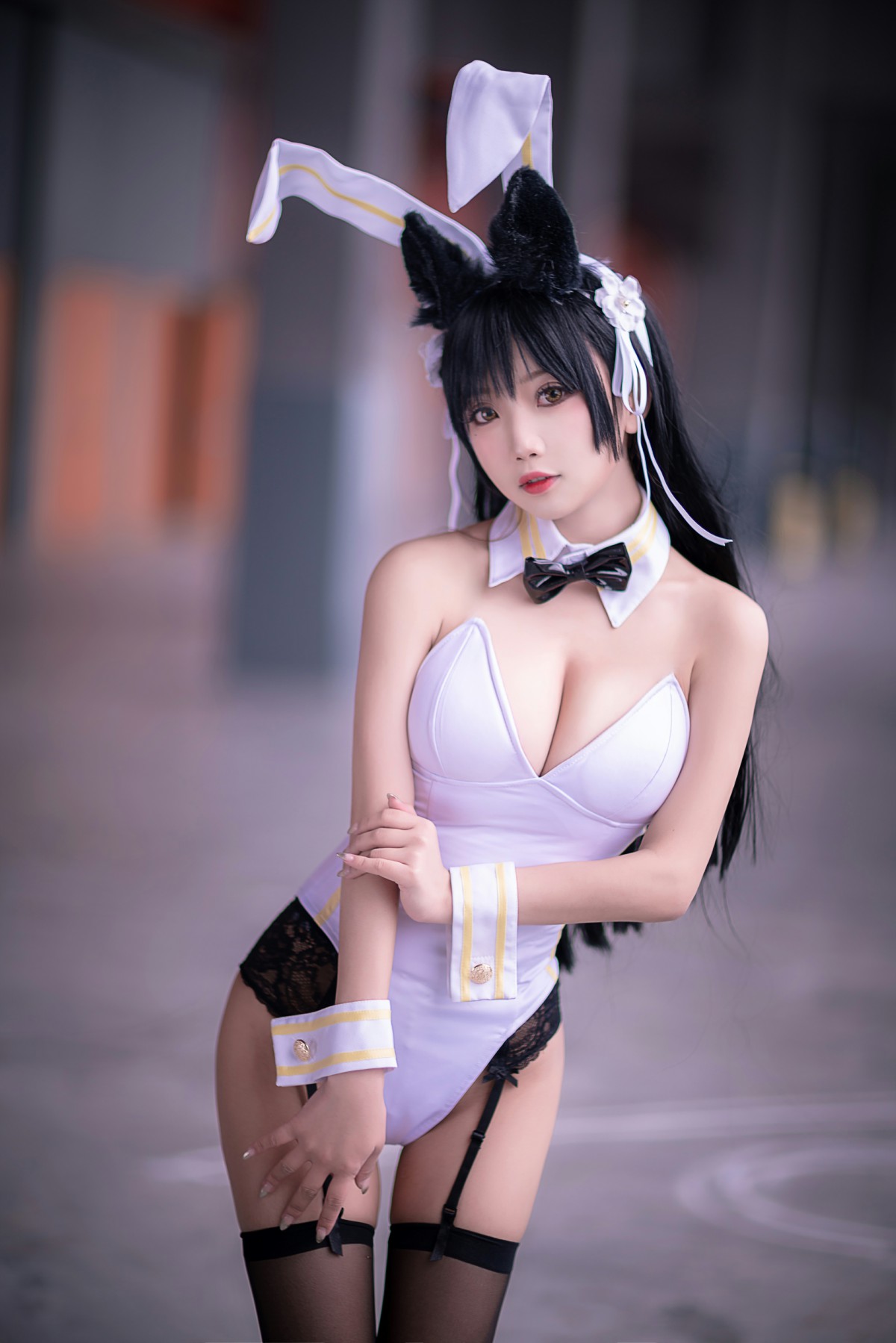 图片[8]-[Cosplay]鬼畜瑶在不在 – 黑丝兔女郎 – COSPLAY-瞬颜部落