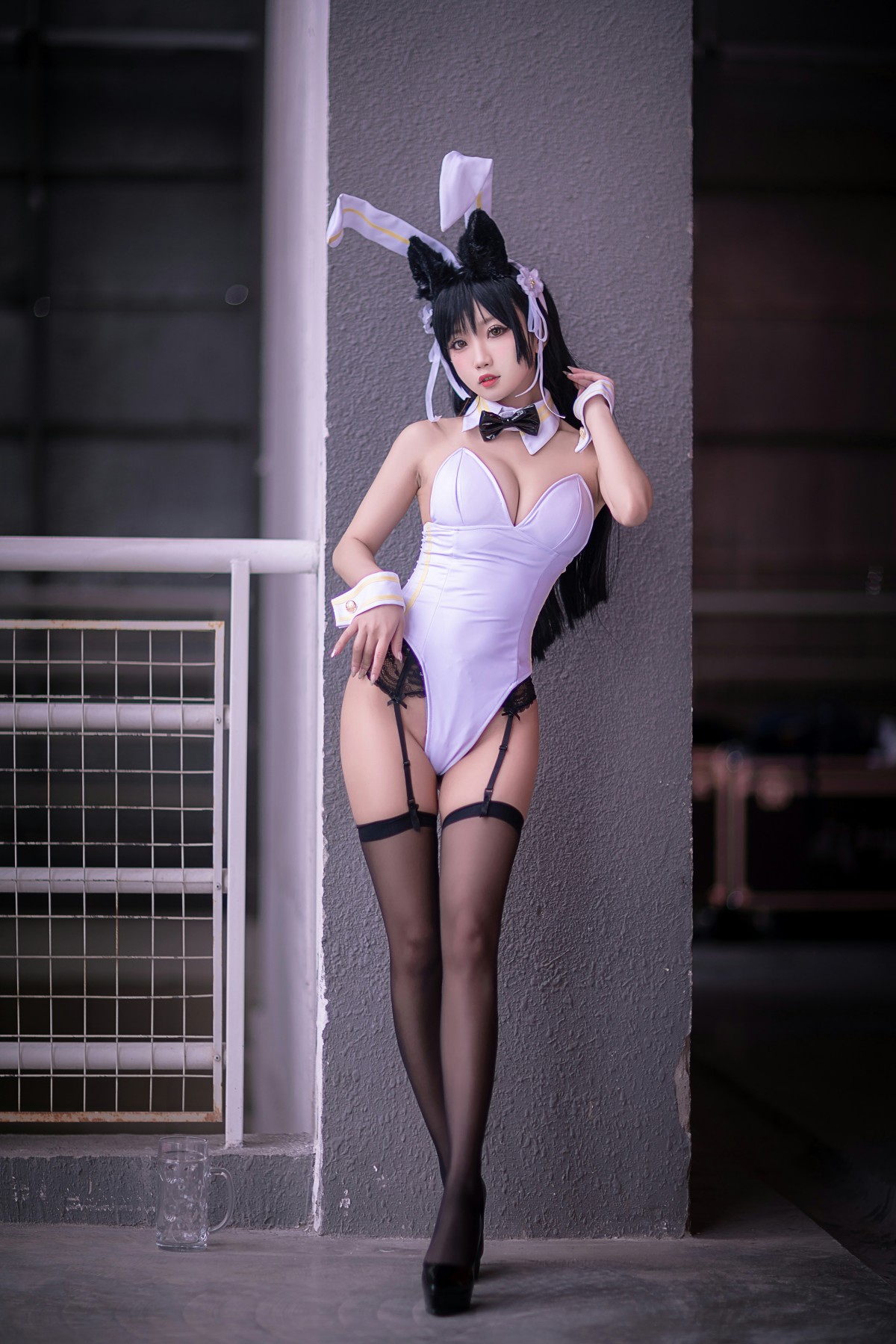 图片[10]-[Cosplay]鬼畜瑶在不在 – 黑丝兔女郎 – COSPLAY-瞬颜部落