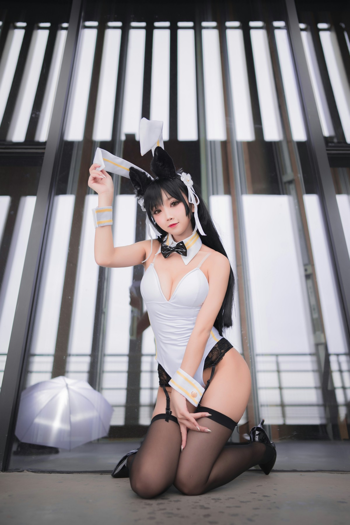 图片[17]-[Cosplay]鬼畜瑶在不在 – 黑丝兔女郎 – COSPLAY-瞬颜部落