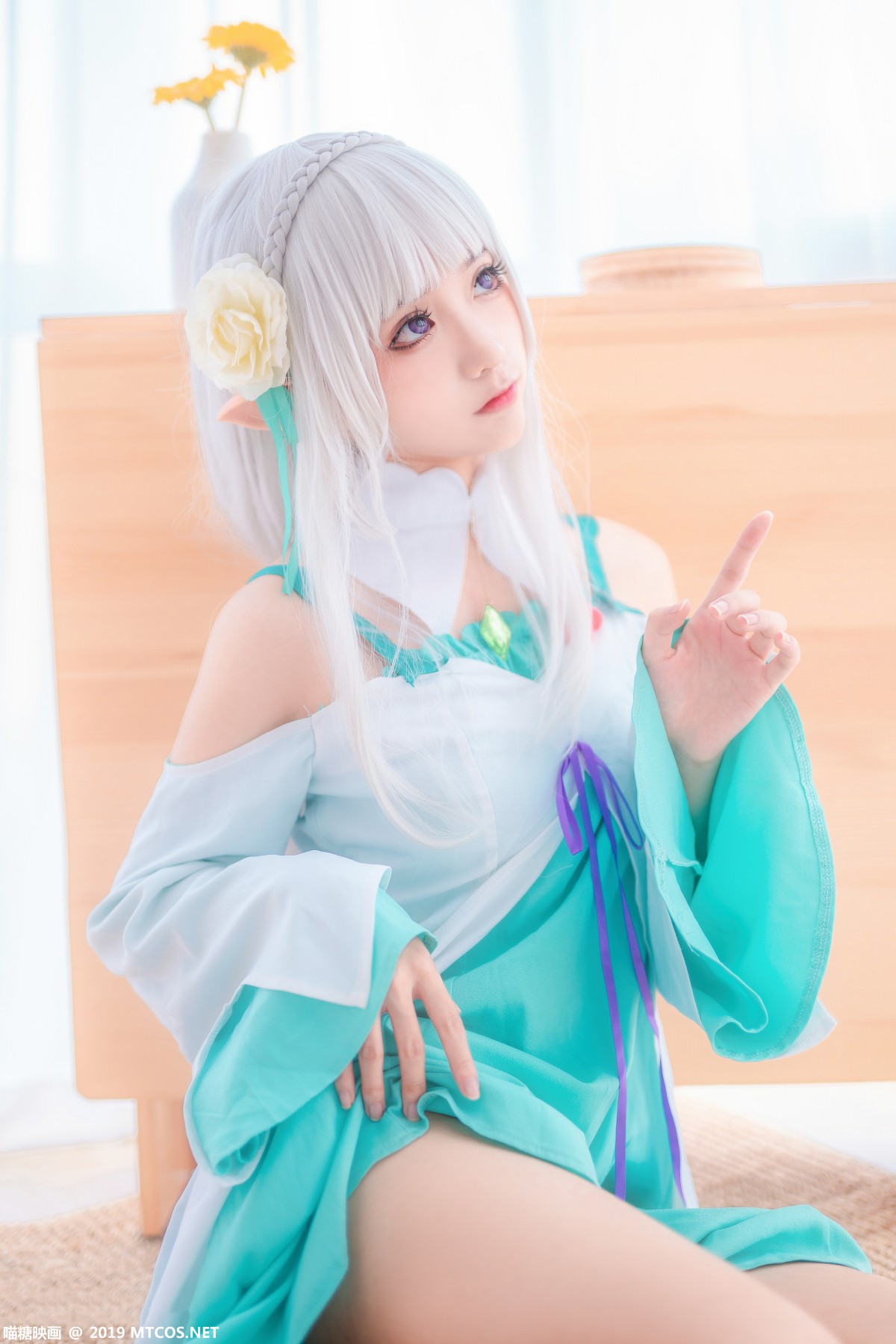 [喵糖映画]VOL.020 COS白发魔女 – COSPLAY-瞬颜部落