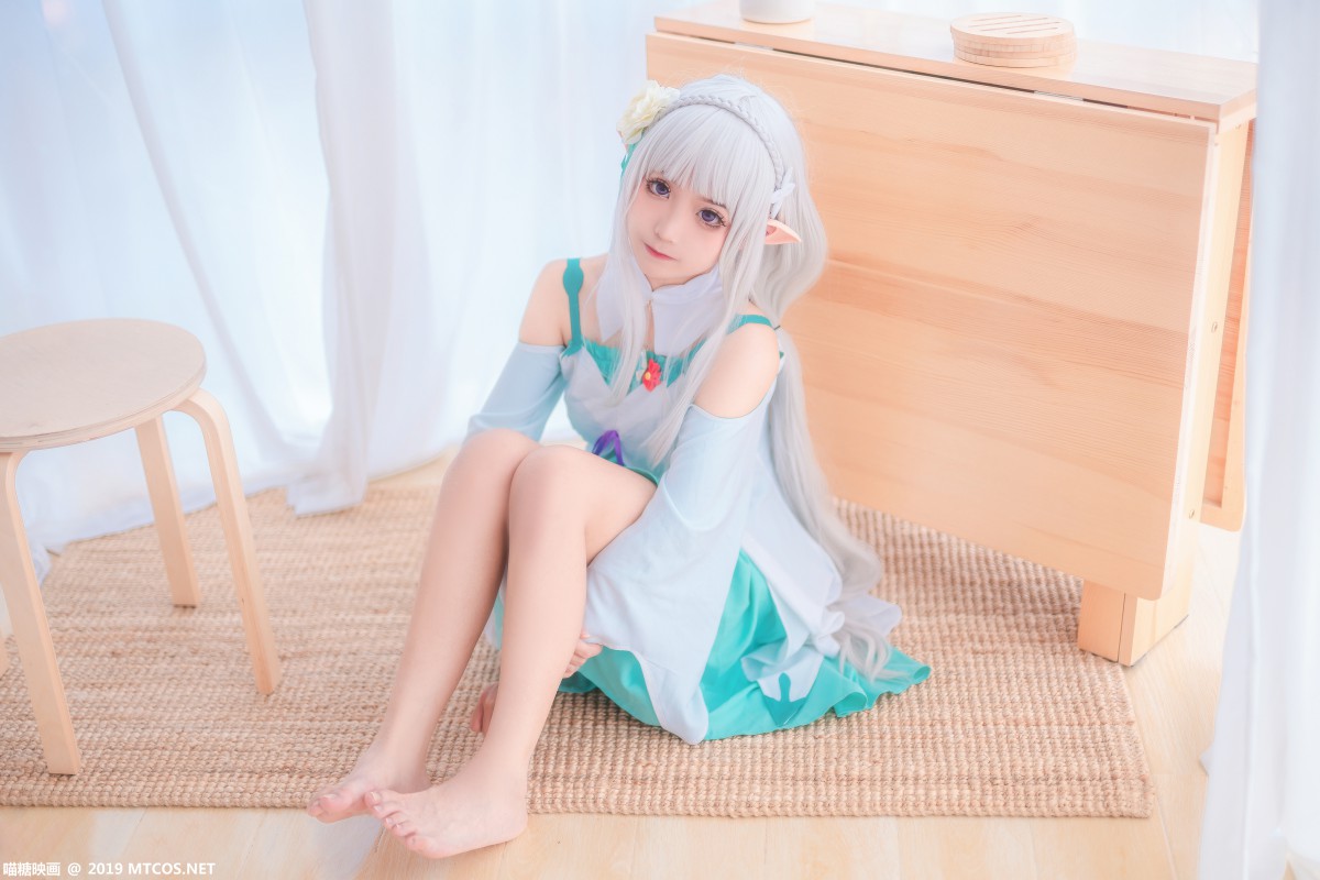 图片[3]-[喵糖映画]VOL.020 COS白发魔女 – COSPLAY-瞬颜部落