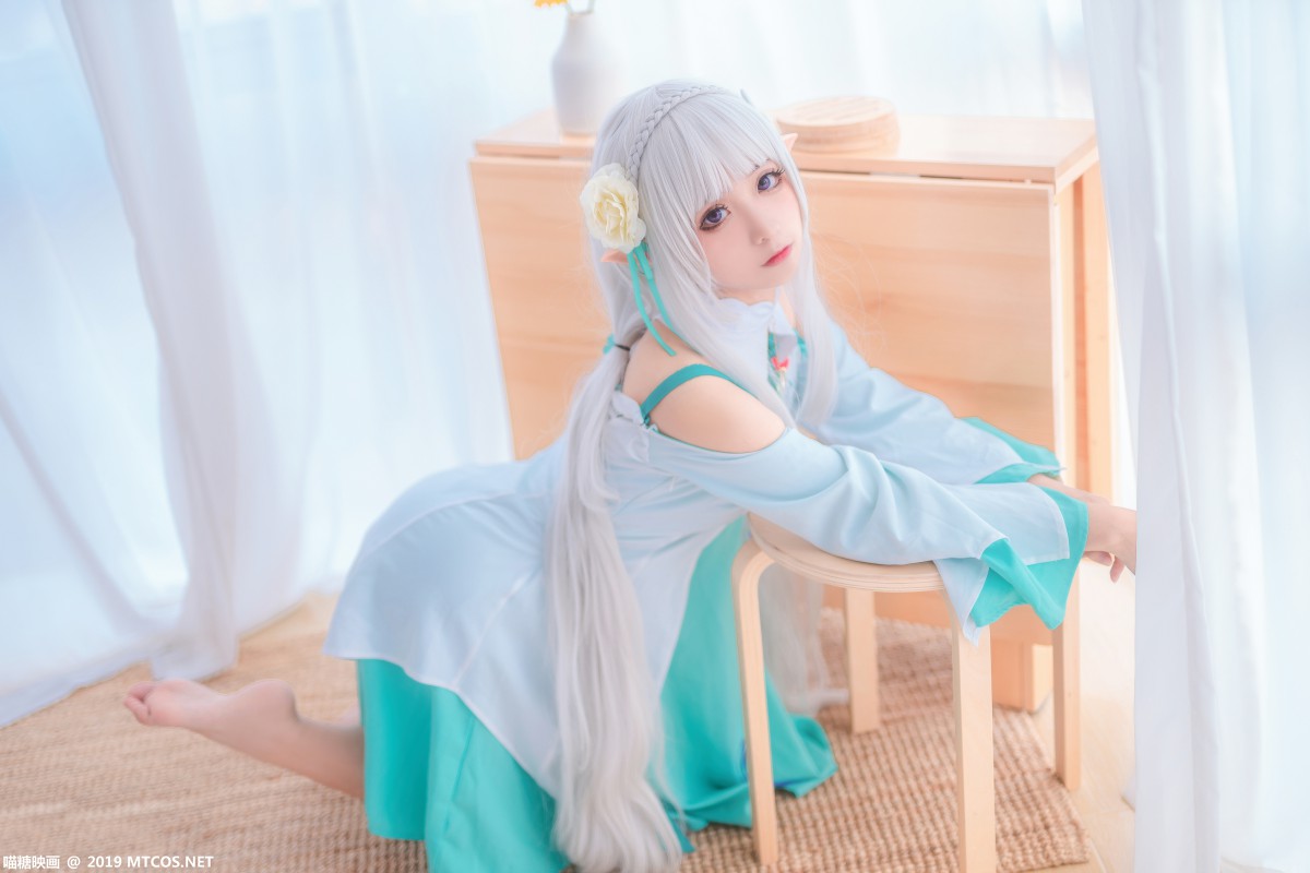 图片[9]-[喵糖映画]VOL.020 COS白发魔女 – COSPLAY-瞬颜部落