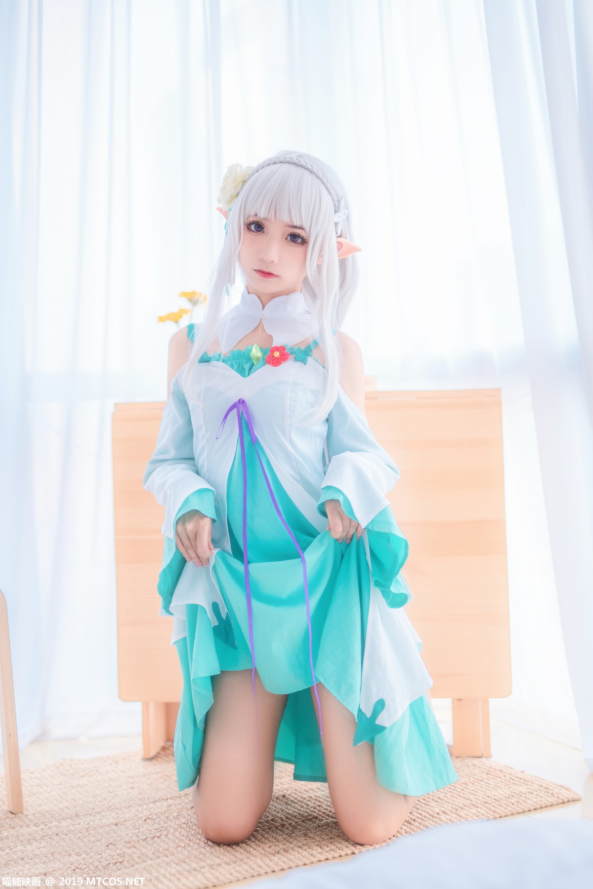 图片[23]-[喵糖映画]VOL.020 COS白发魔女 – COSPLAY-瞬颜部落