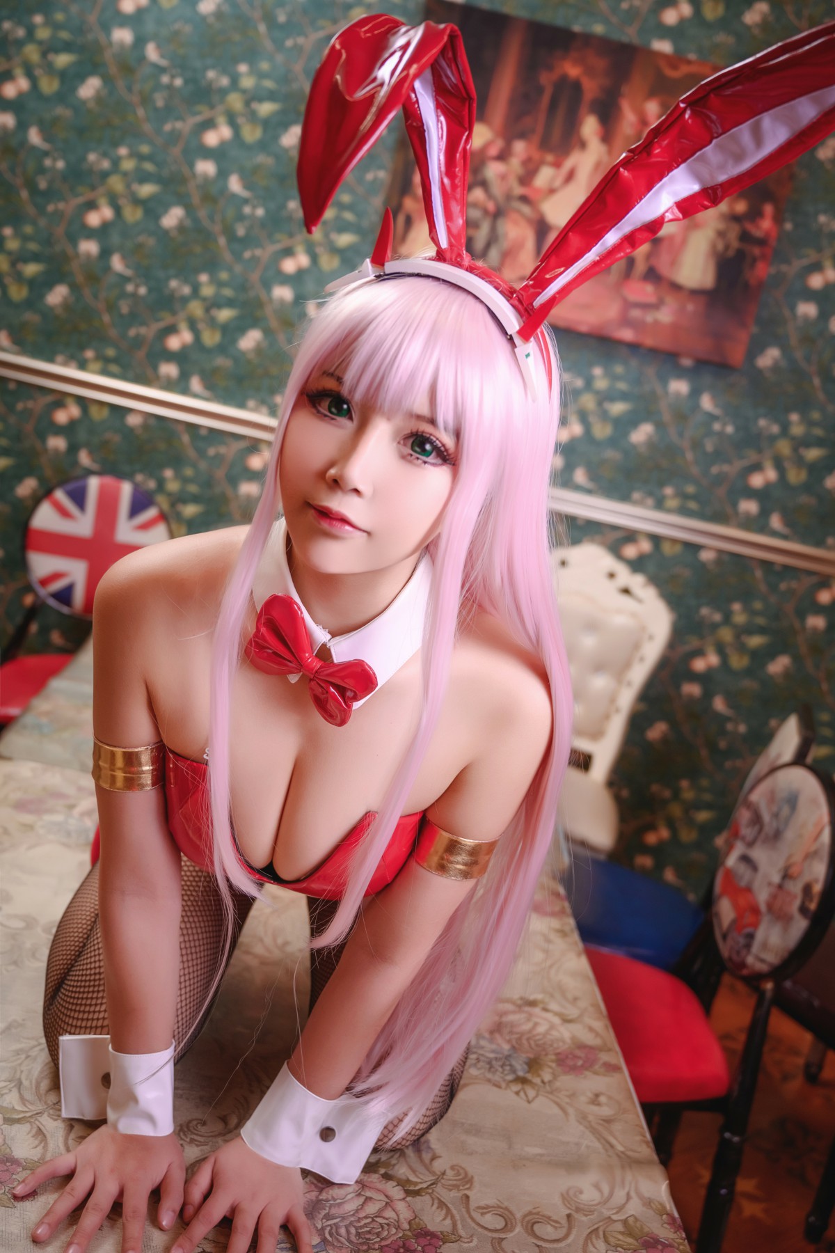 图片[3]-[Cosplay]抱走莫子 – 02 网袜兔女郎 – COSPLAY-瞬颜部落