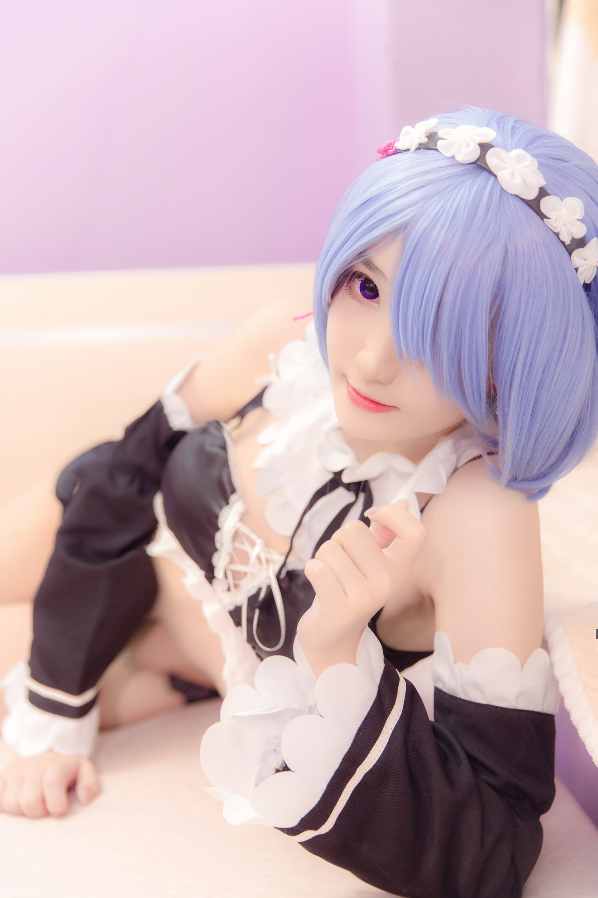 [Cosplay]南桃Momoko – 蕾姆内衣 – COSPLAY-瞬颜部落