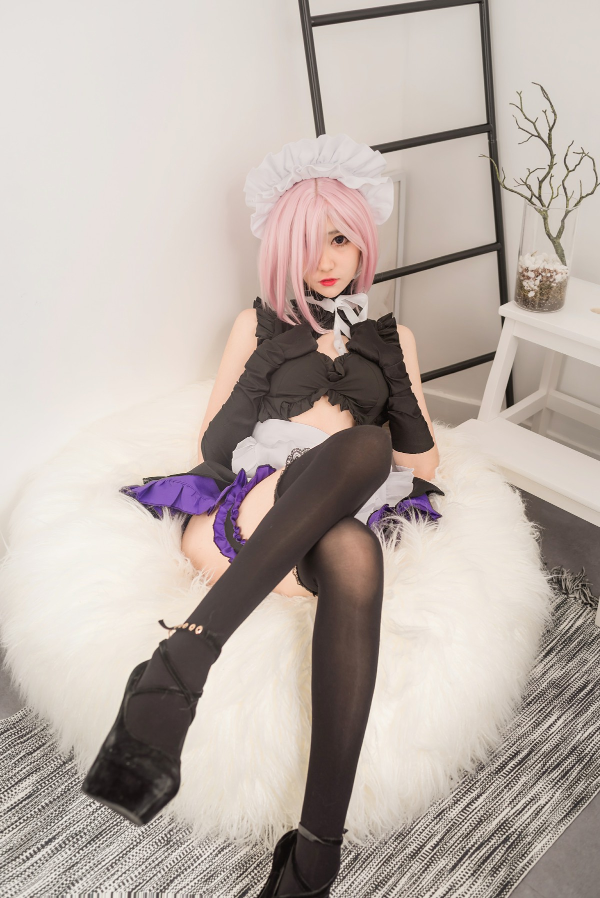 图片[8]-[Cosplay]南桃Momoko – 玛修女仆 – COSPLAY-瞬颜部落