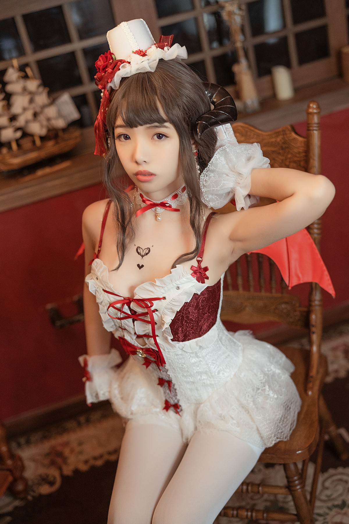 图片[2]-[Cosplay]雯妹不讲道理 – 魅魔 Elegant d – COSPLAY-瞬颜部落