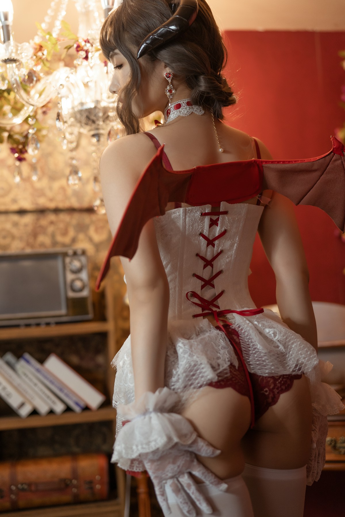图片[4]-[Cosplay]雯妹不讲道理 – 魅魔 Elegant d – COSPLAY-瞬颜部落