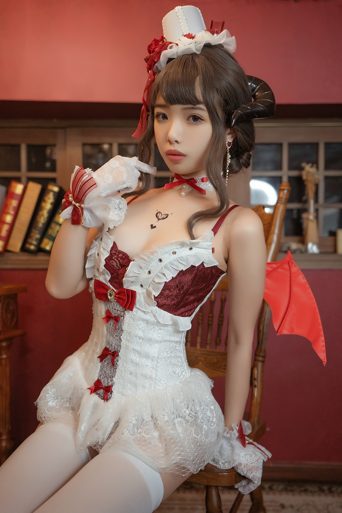 图片[12]-[Cosplay]雯妹不讲道理 – 魅魔 Elegant d – COSPLAY-瞬颜部落