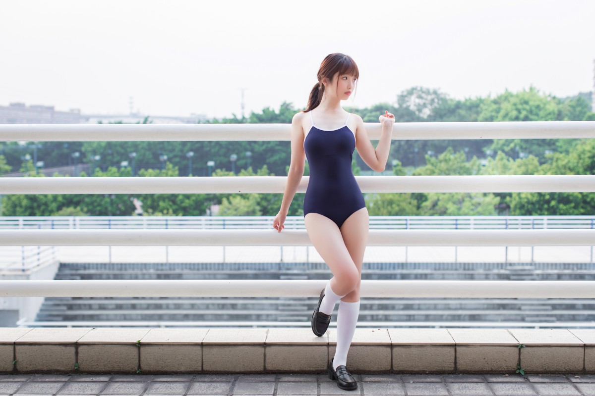 图片[20]-[Cosplay]雯妹不讲道理 – JK 白丝 死库水 – COSPLAY-瞬颜部落