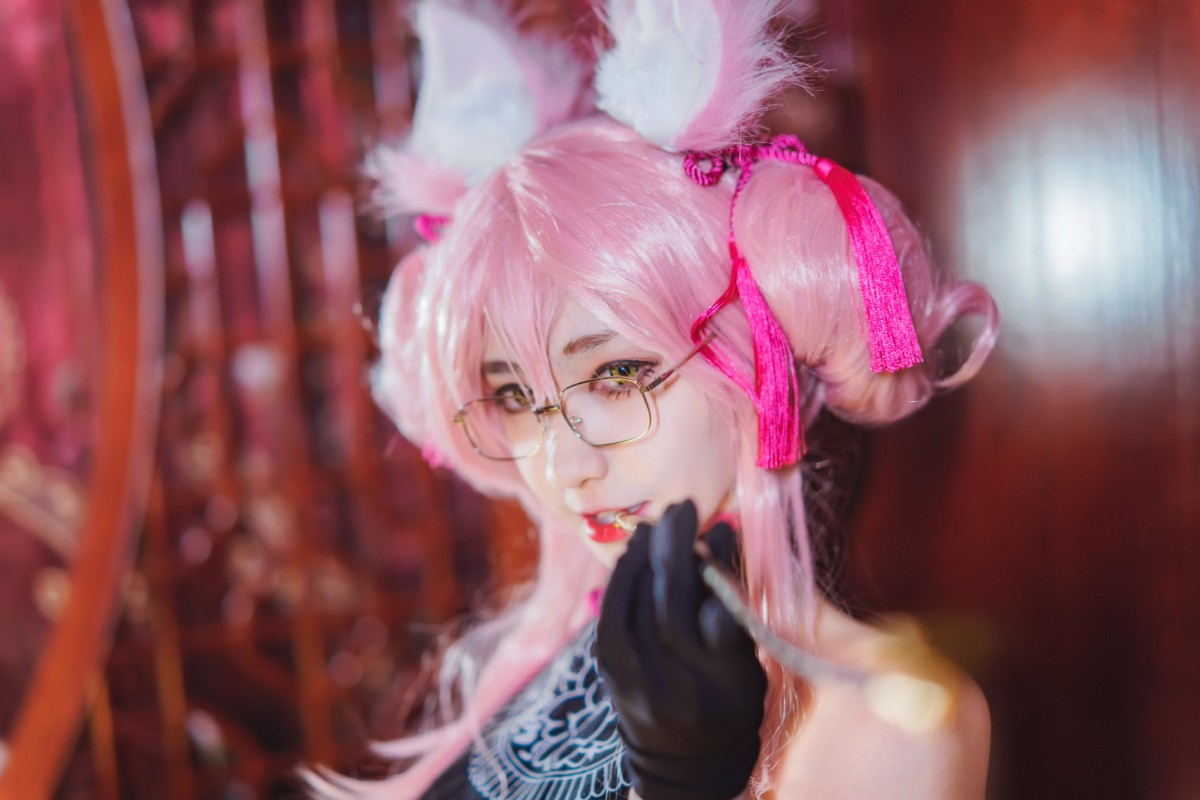 图片[7]-[Cosplay]南桃Momoko – 玉藻前旗袍 – COSPLAY-瞬颜部落
