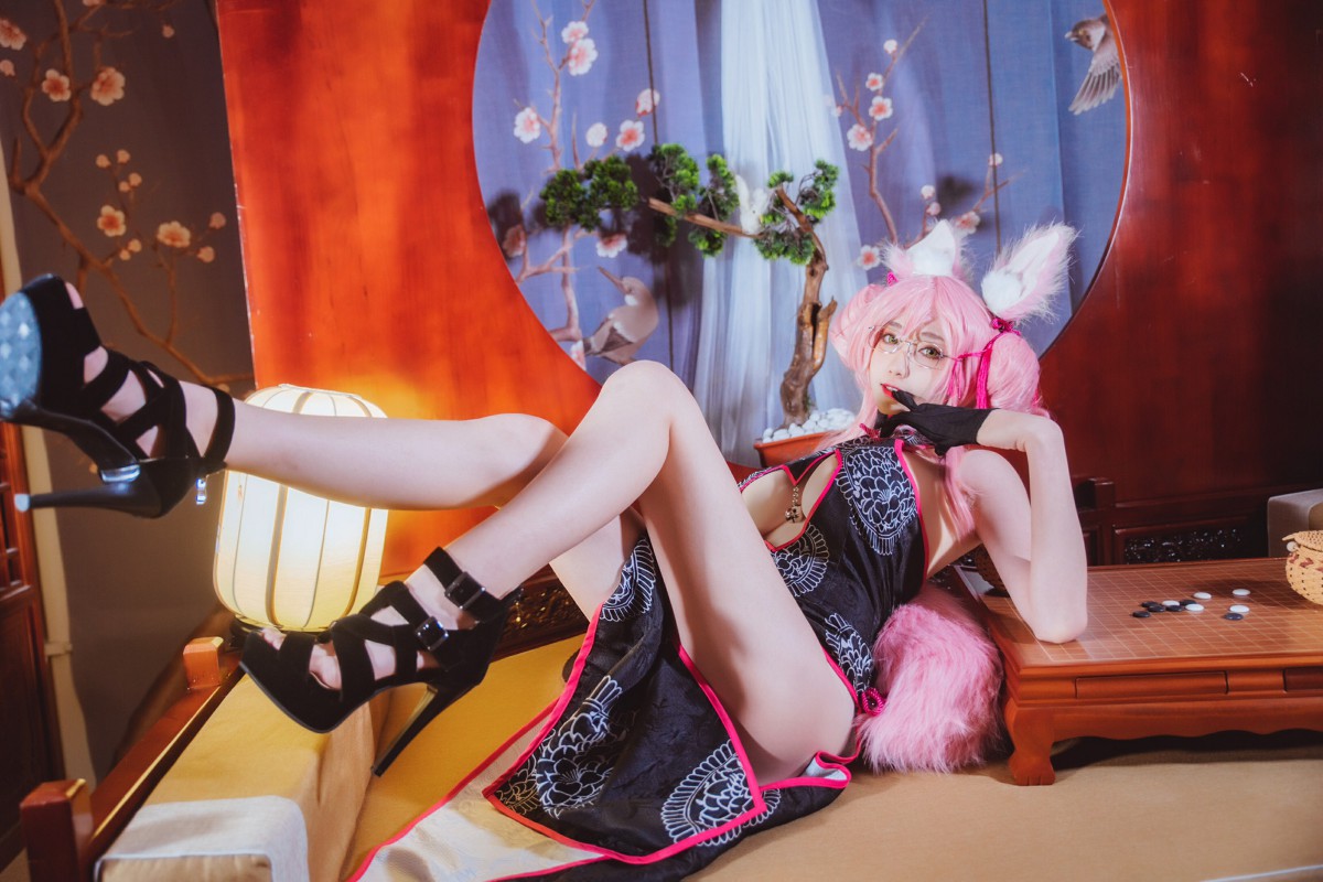 图片[13]-[Cosplay]南桃Momoko – 玉藻前旗袍 – COSPLAY-瞬颜部落