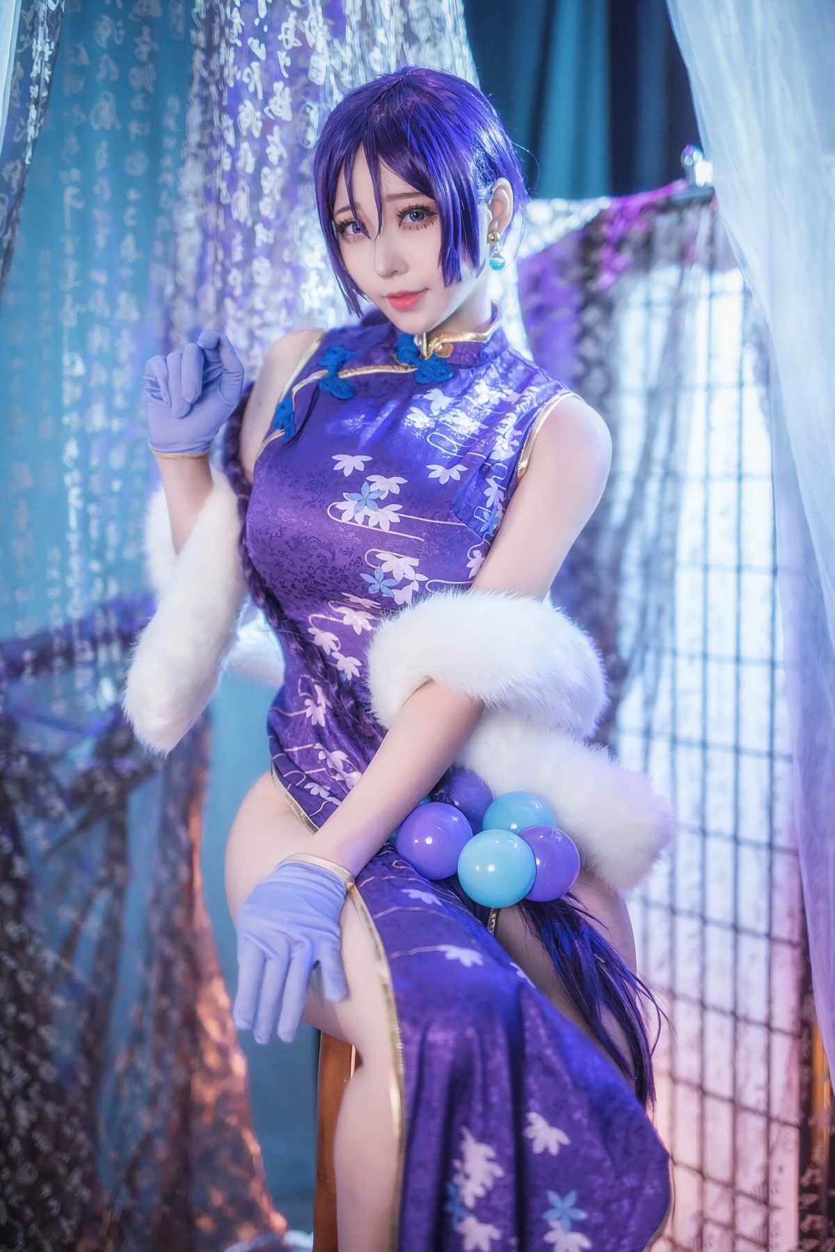 图片[3]-[Cosplay]菌烨tako – FGO奶光旗袍 – COSPLAY-瞬颜部落