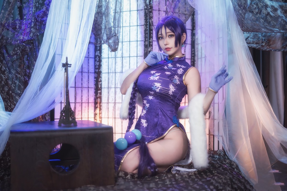 图片[6]-[Cosplay]菌烨tako – FGO奶光旗袍 – COSPLAY-瞬颜部落