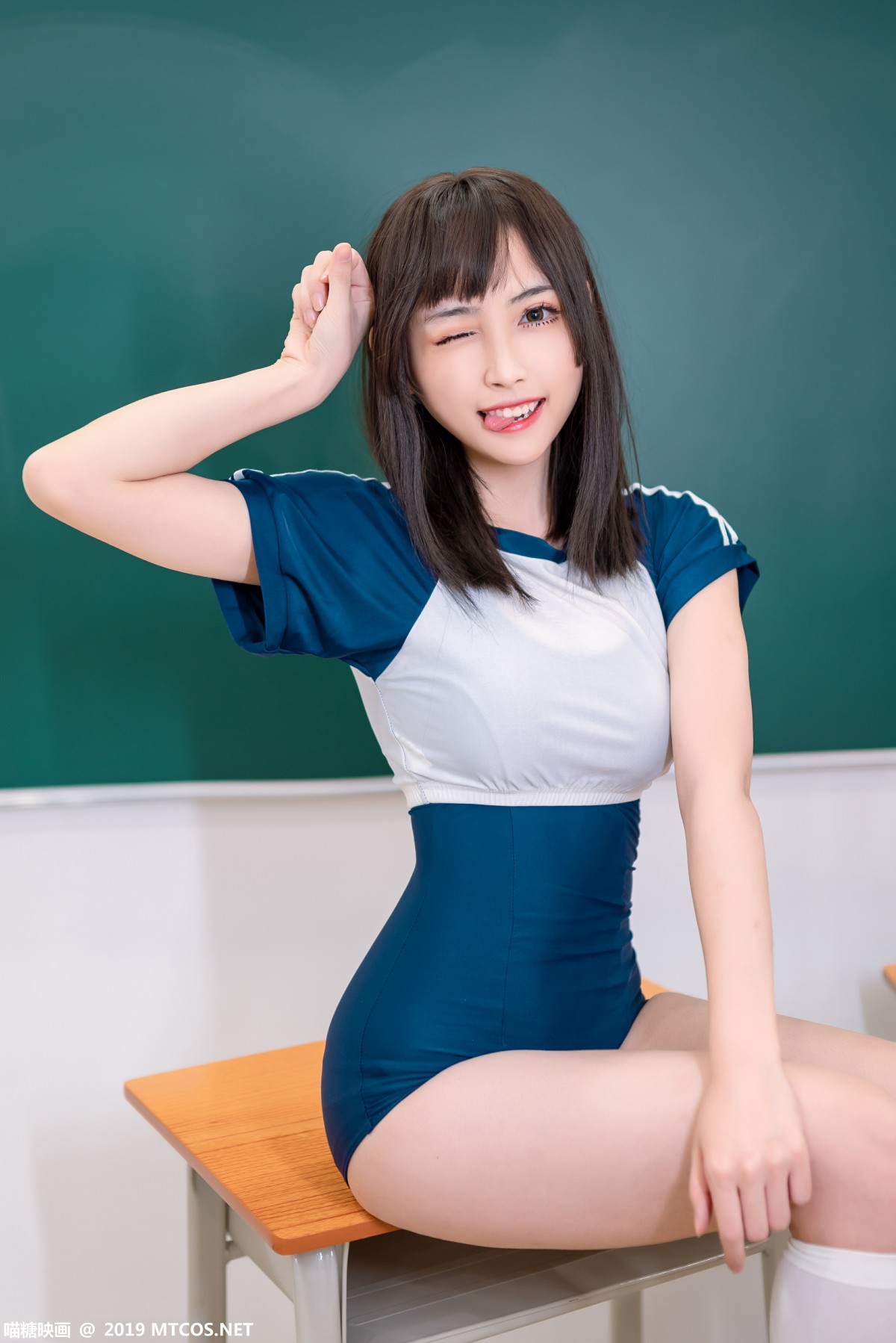 图片[9]-[喵糖映画]VOL.016 蓝白死库水 – COSPLAY-瞬颜部落