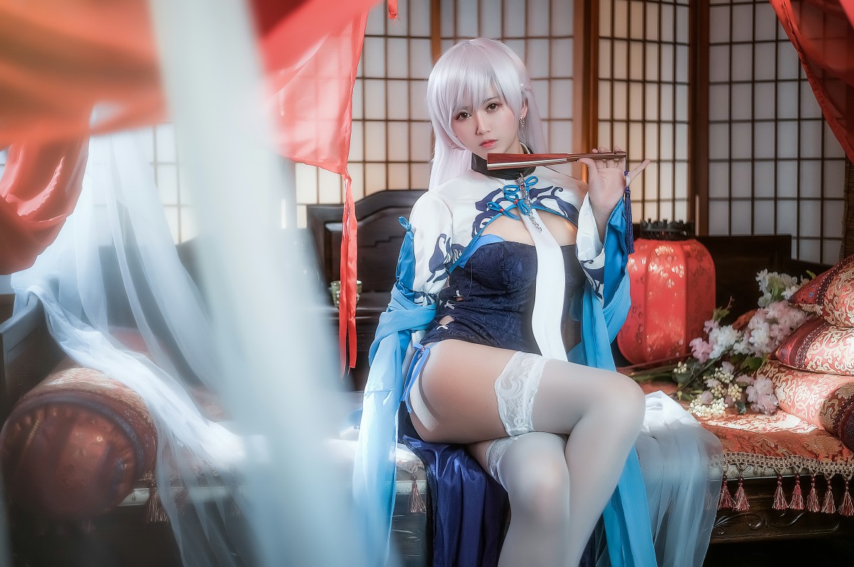 图片[3]-[Cosplay]鳗鱼霏儿 – 碧蓝华裳 贝姐 – COSPLAY-瞬颜部落