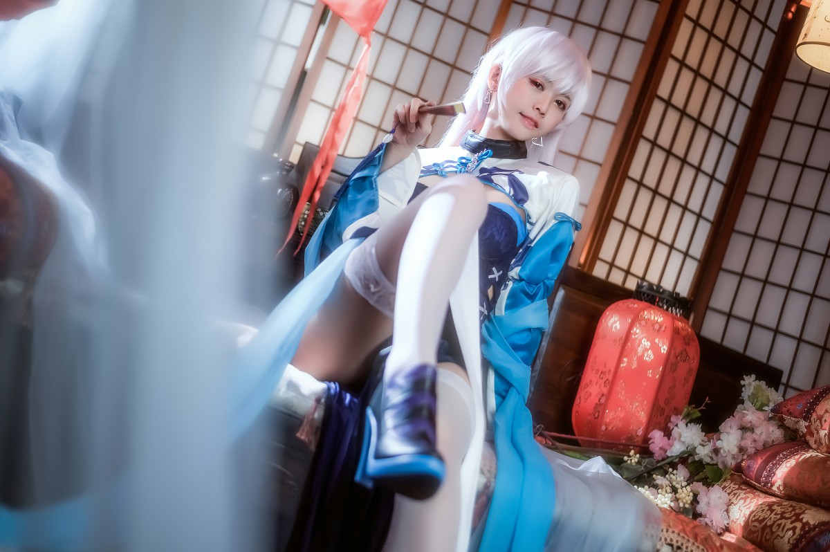 [Cosplay]鳗鱼霏儿 – 碧蓝华裳 贝姐 – COSPLAY-瞬颜部落
