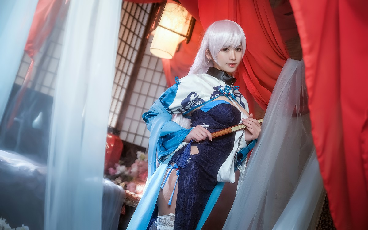 图片[7]-[Cosplay]鳗鱼霏儿 – 碧蓝华裳 贝姐 – COSPLAY-瞬颜部落