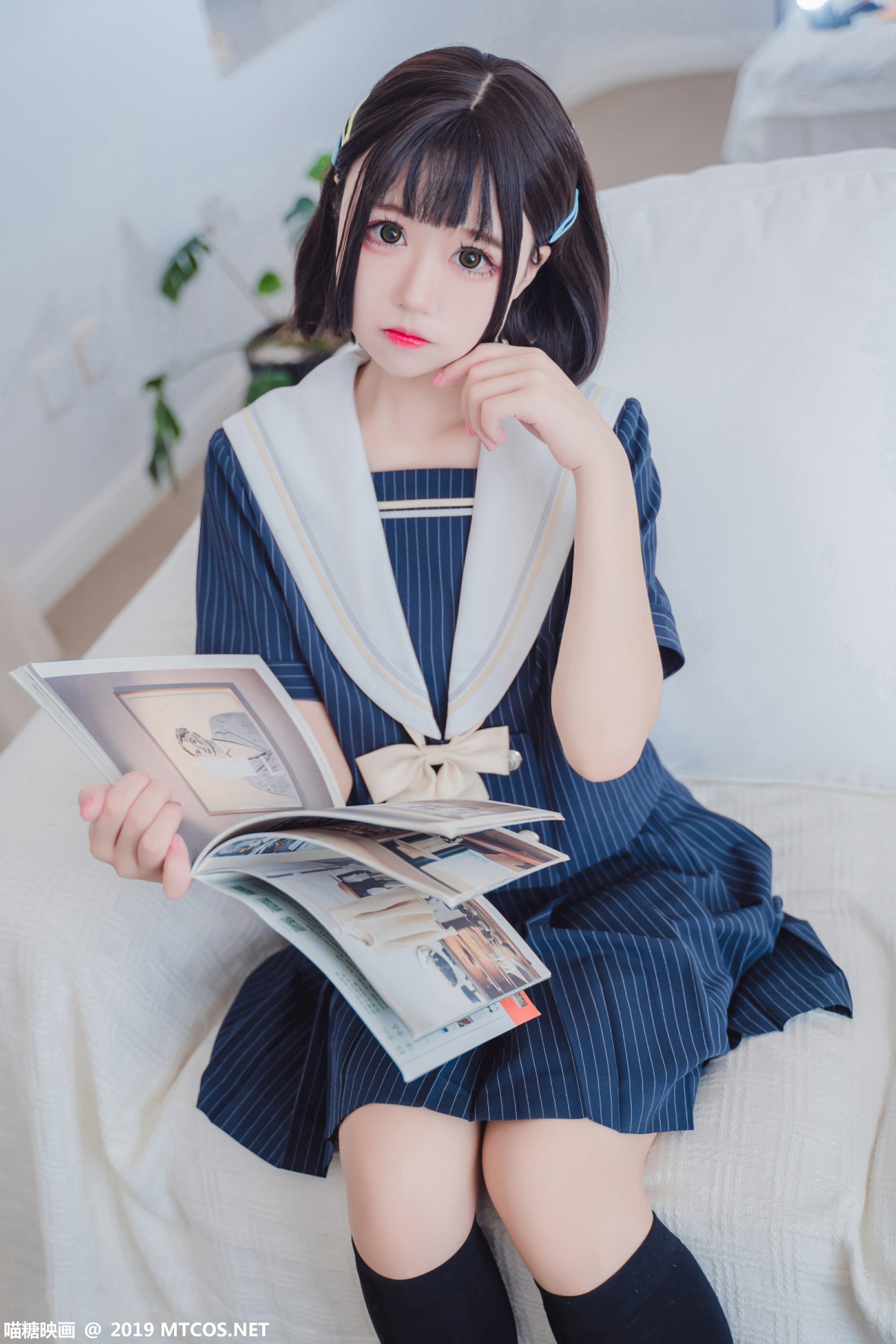 图片[2]-[喵糖映画]VOL.013 JK制服 – COSPLAY-瞬颜部落