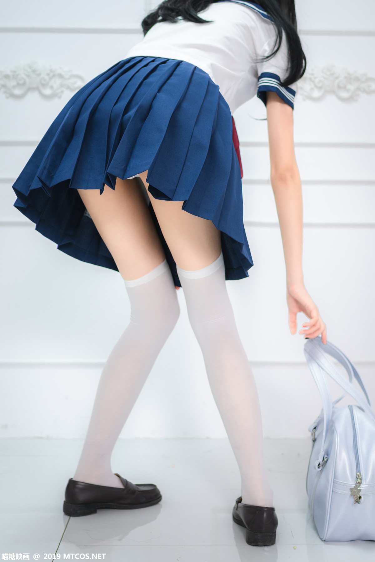 图片[20]-[喵糖映画]VOL.012 蓝白水手服 – COSPLAY-瞬颜部落