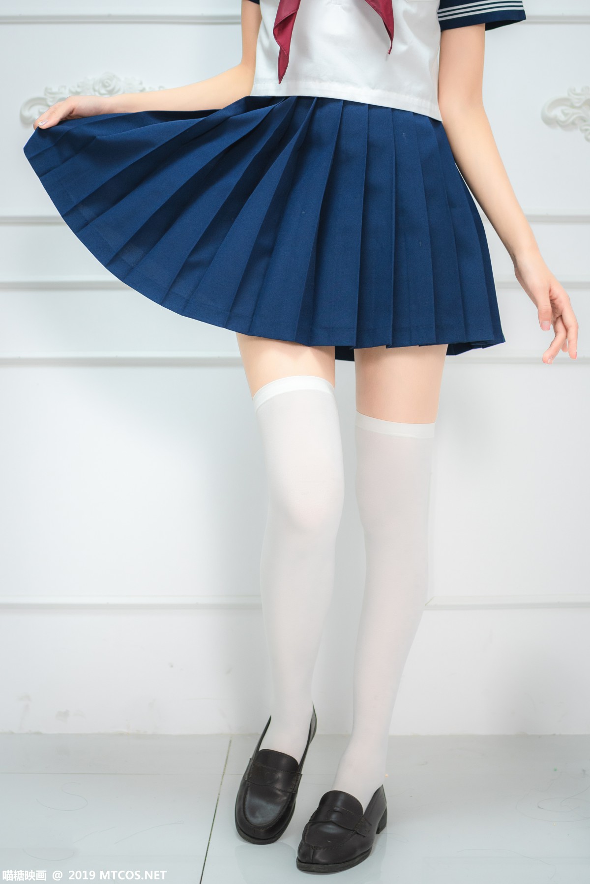 图片[25]-[喵糖映画]VOL.012 蓝白水手服 – COSPLAY-瞬颜部落