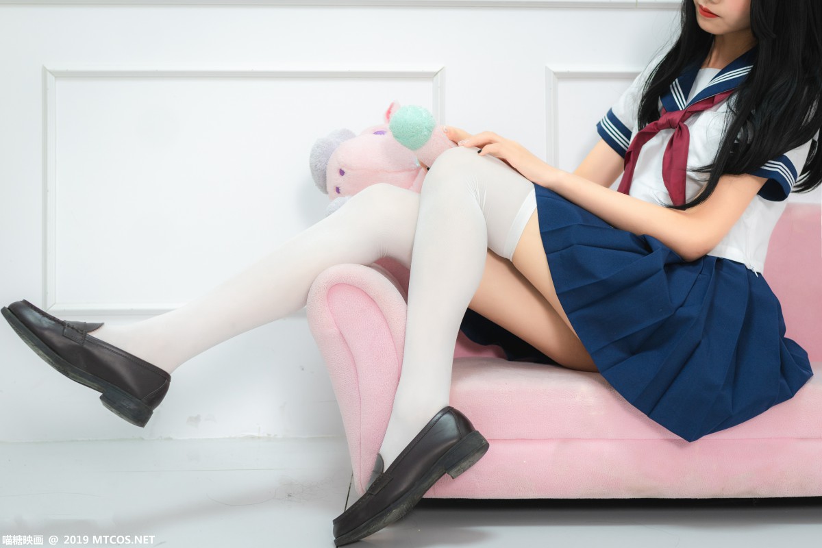 图片[26]-[喵糖映画]VOL.012 蓝白水手服 – COSPLAY-瞬颜部落