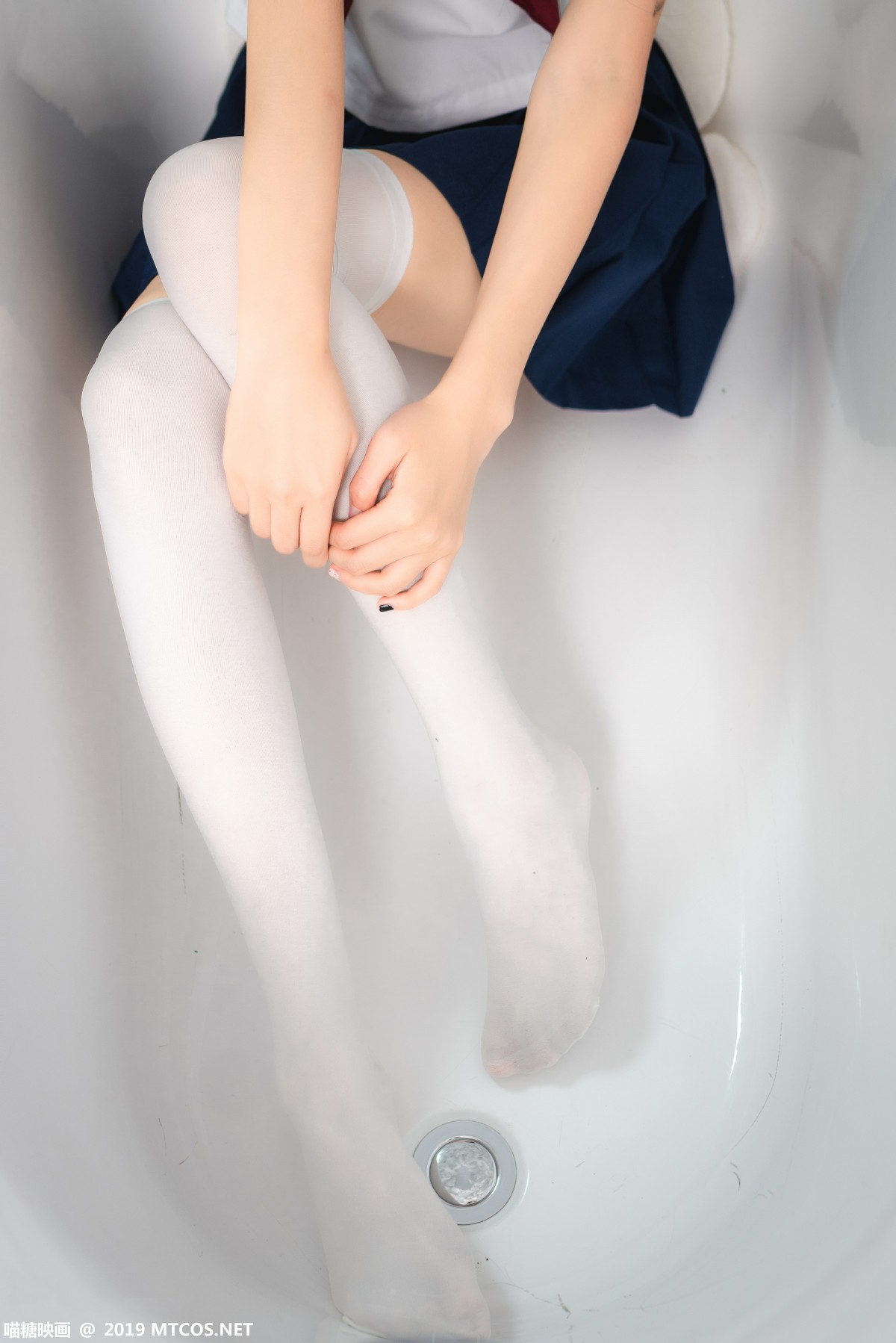 图片[39]-[喵糖映画]VOL.012 蓝白水手服 – COSPLAY-瞬颜部落