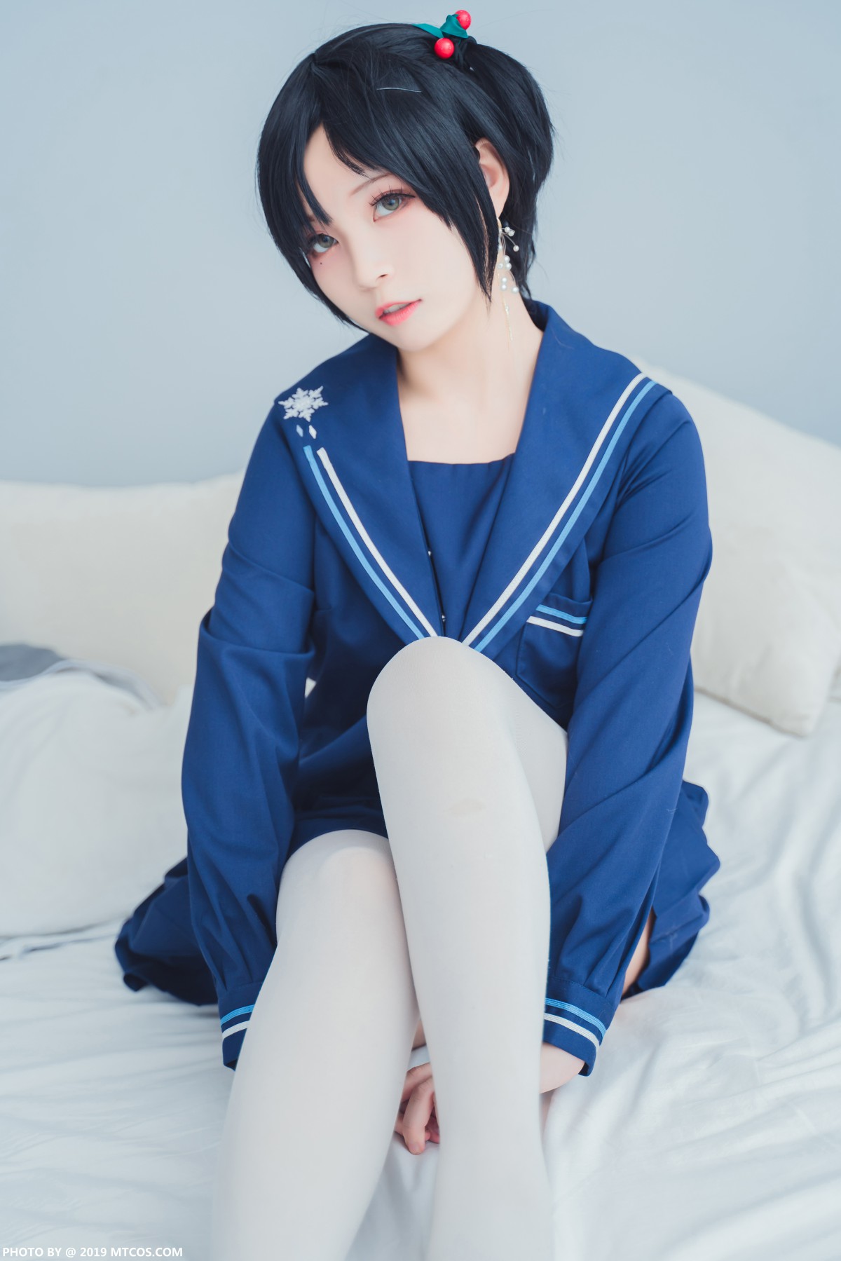 图片[2]-[喵糖映画]VOL.010 大眼JK妹 – COSPLAY-瞬颜部落