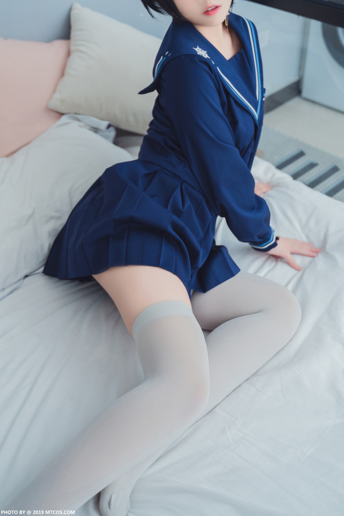 图片[3]-[喵糖映画]VOL.010 大眼JK妹 – COSPLAY-瞬颜部落