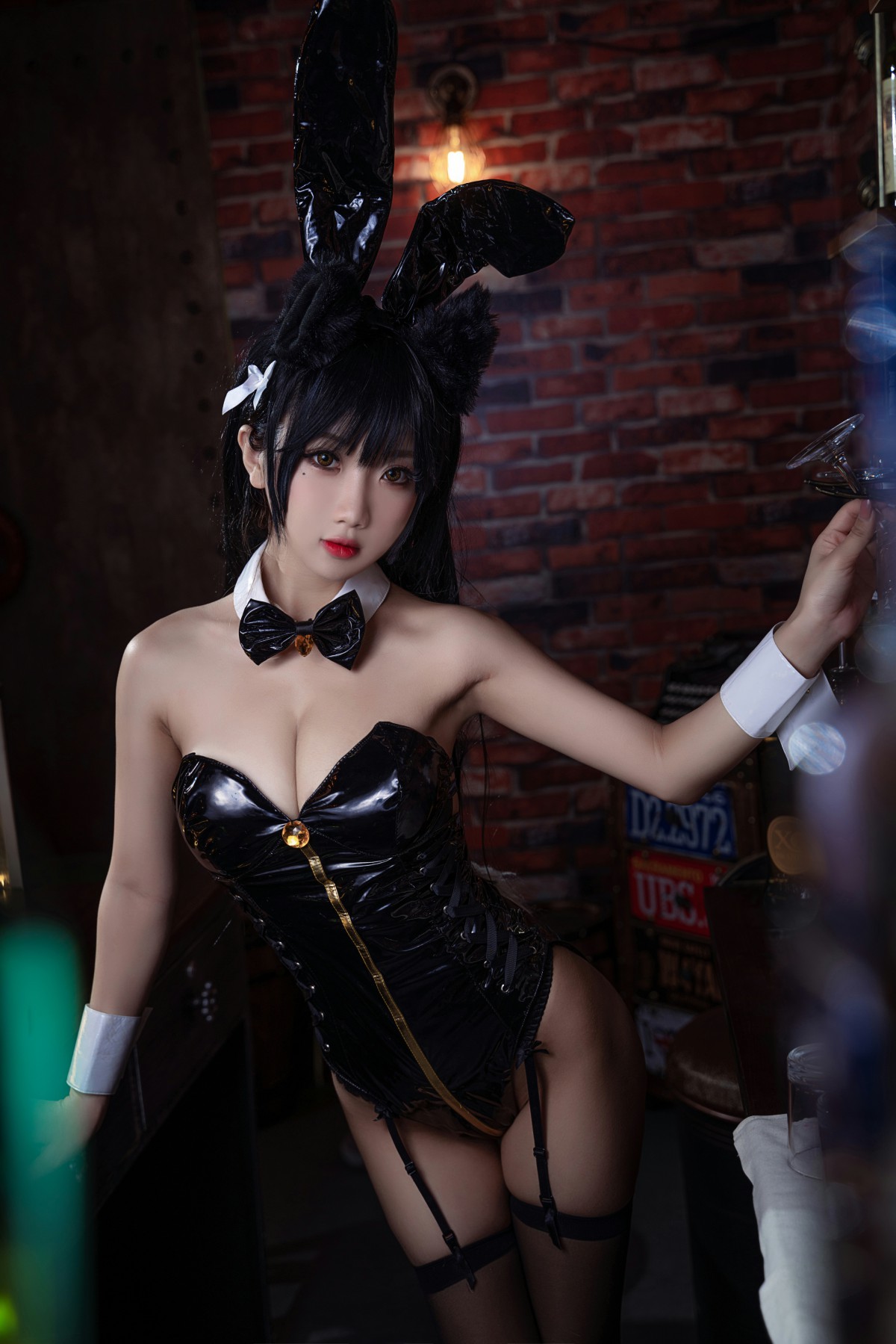 图片[4]-[Cosplay]鬼畜瑶在不在 – 黑色同人兔女郎 – COSPLAY-瞬颜部落