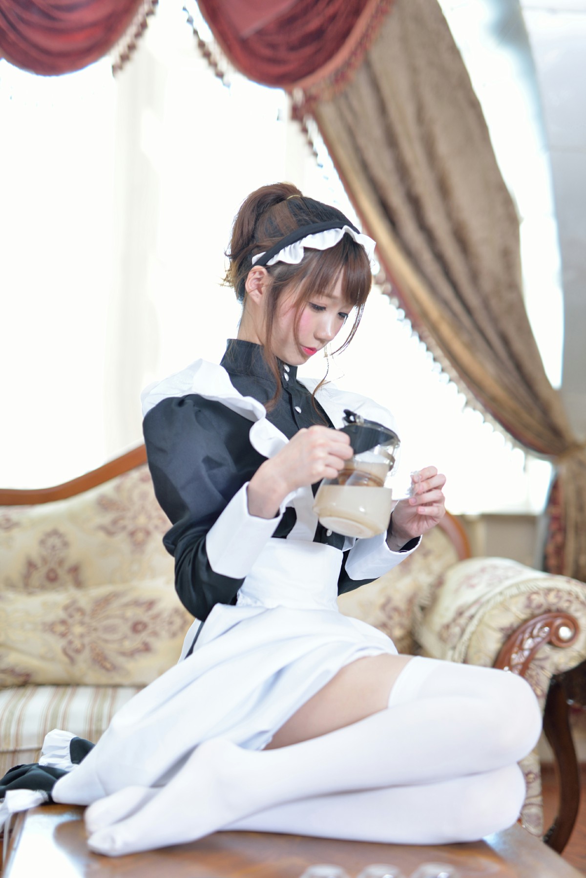 图片[13]-[Cosplay]NAGISA魔物喵 – vol.07 女仆小姐 图套 – COSPLAY-瞬颜部落