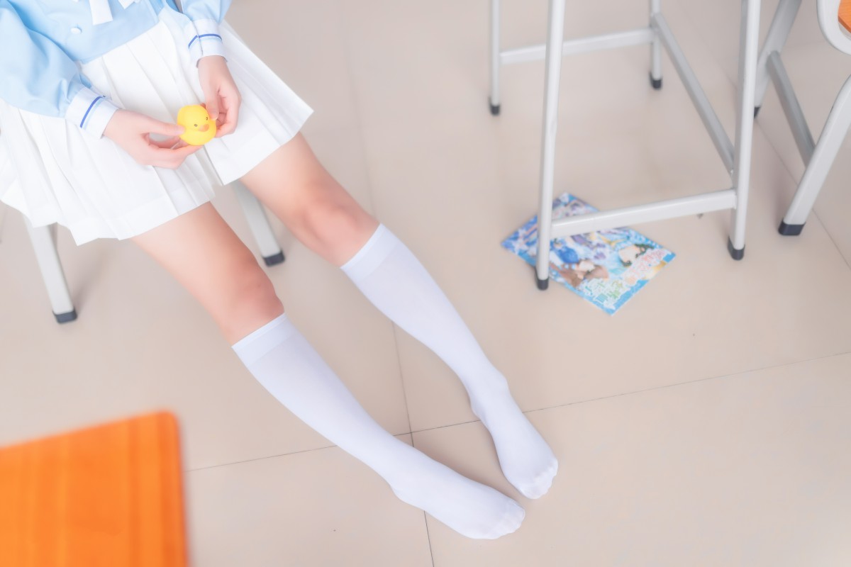 图片[36]-[喵糖映画]VOL.009 小黄鸭与白丝 – COSPLAY-瞬颜部落