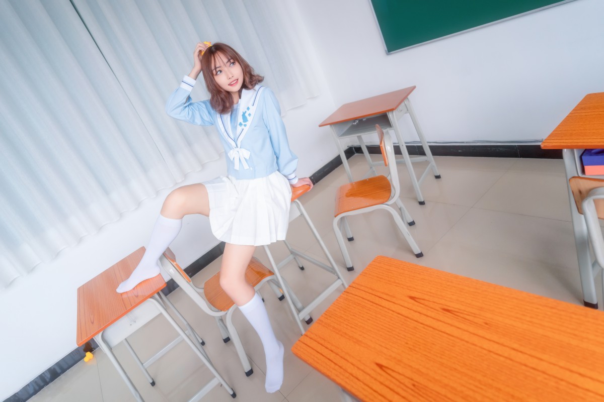 图片[34]-[喵糖映画]VOL.009 小黄鸭与白丝 – COSPLAY-瞬颜部落