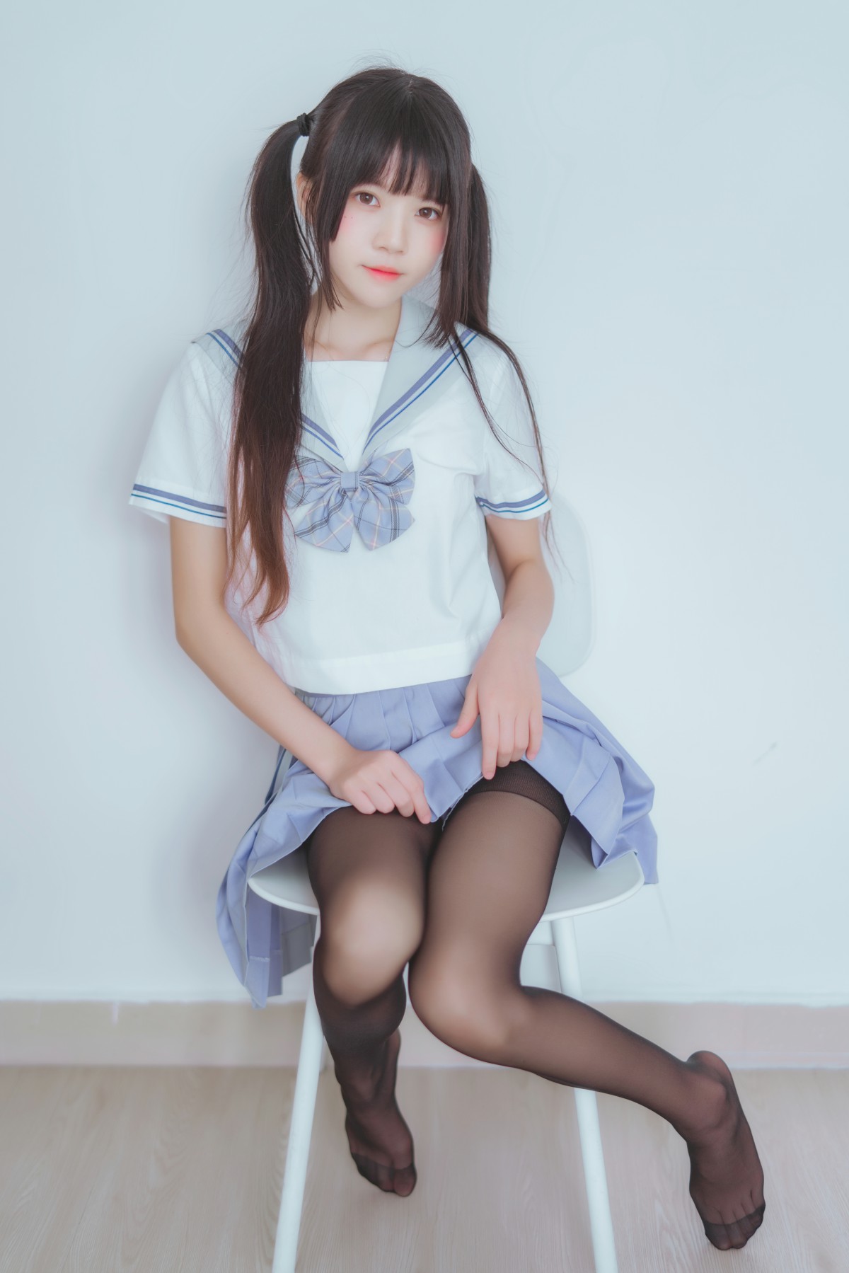 图片[6]-[Cosplay]桜桃喵 – 校服黑丝 – COSPLAY-瞬颜部落