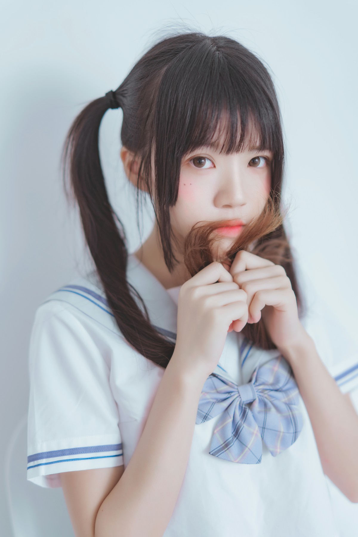 图片[7]-[Cosplay]桜桃喵 – 校服黑丝 – COSPLAY-瞬颜部落