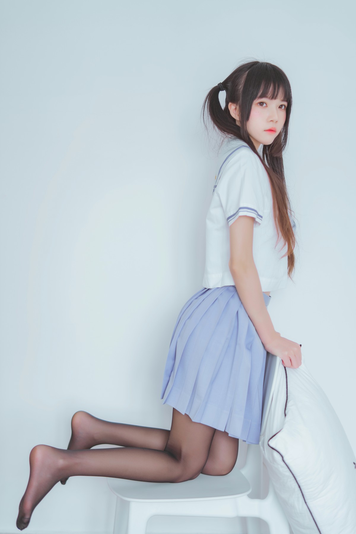 图片[18]-[Cosplay]桜桃喵 – 校服黑丝 – COSPLAY-瞬颜部落