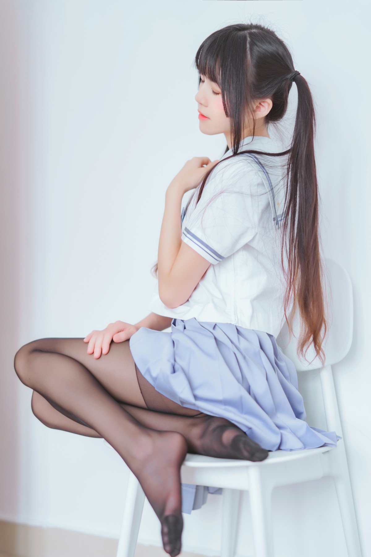 图片[15]-[Cosplay]桜桃喵 – 校服黑丝 – COSPLAY-瞬颜部落
