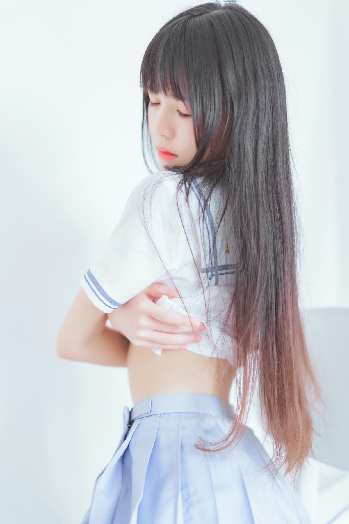 图片[47]-[Cosplay]桜桃喵 – 校服黑丝 – COSPLAY-瞬颜部落
