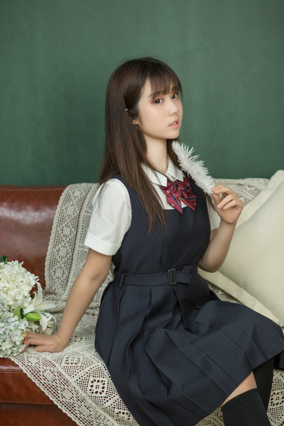 图片[10]-[喵糖映画]VOL.004 镜酱 文静学妹 – COSPLAY-瞬颜部落