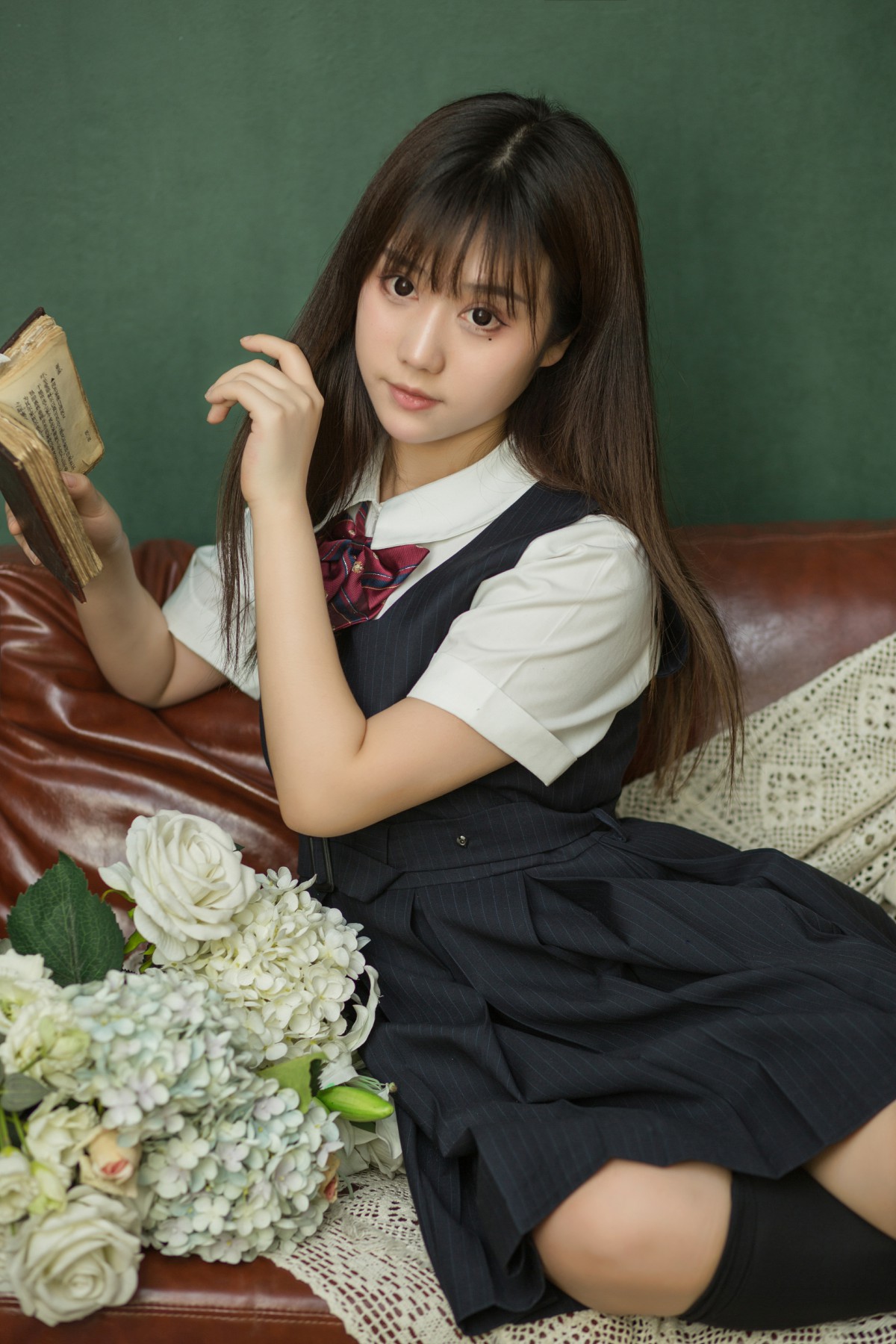 图片[12]-[喵糖映画]VOL.004 镜酱 文静学妹 – COSPLAY-瞬颜部落