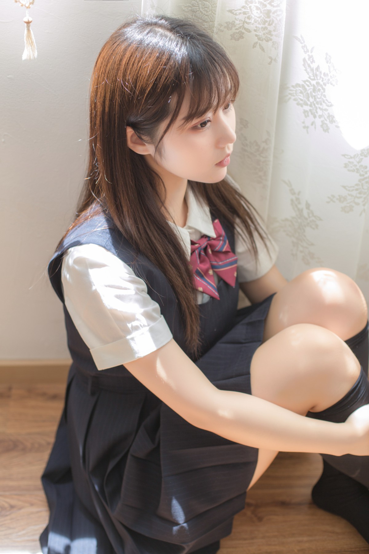 图片[39]-[喵糖映画]VOL.004 镜酱 文静学妹 – COSPLAY-瞬颜部落