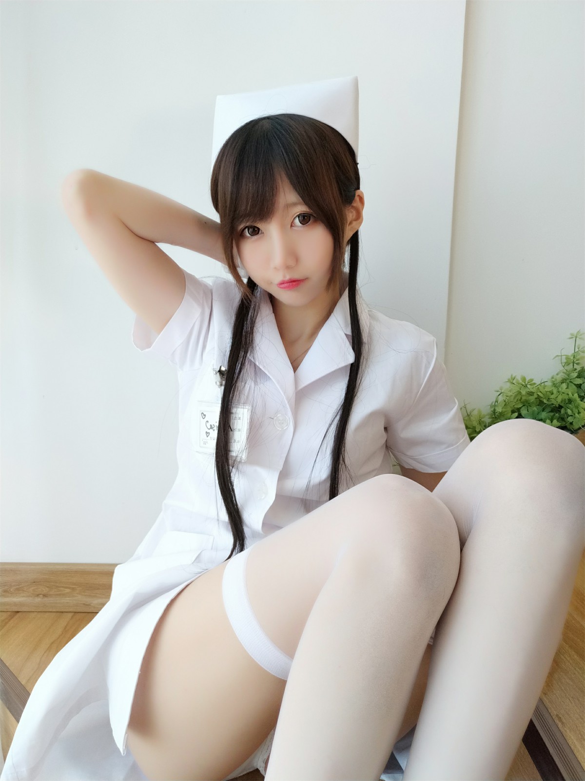 图片[16]-[Cosplay]NAGISA魔物喵–自摄系列 NO.002 白丝护士 – COSPLAY-瞬颜部落