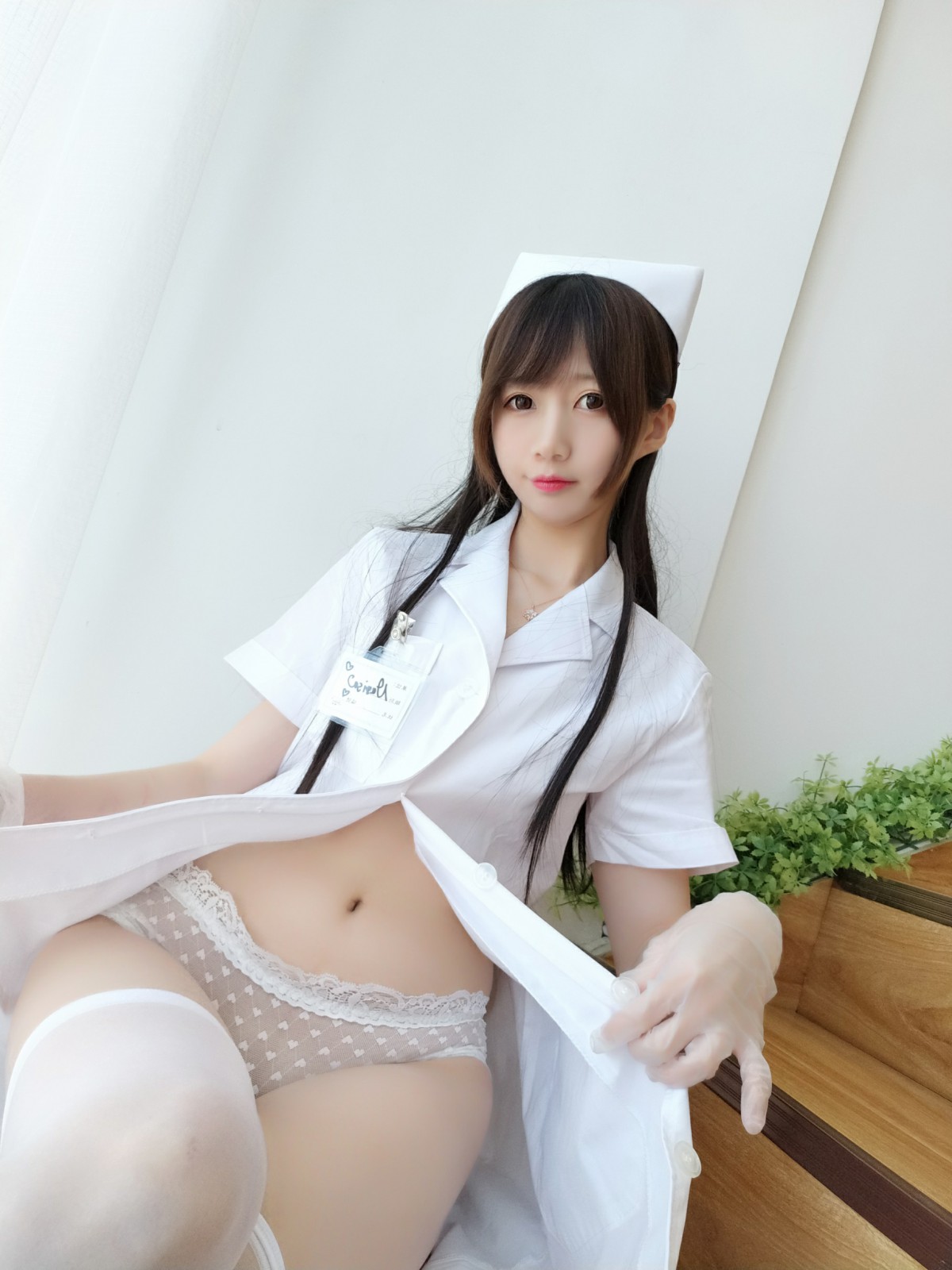 图片[50]-[Cosplay]NAGISA魔物喵–自摄系列 NO.002 白丝护士 – COSPLAY-瞬颜部落