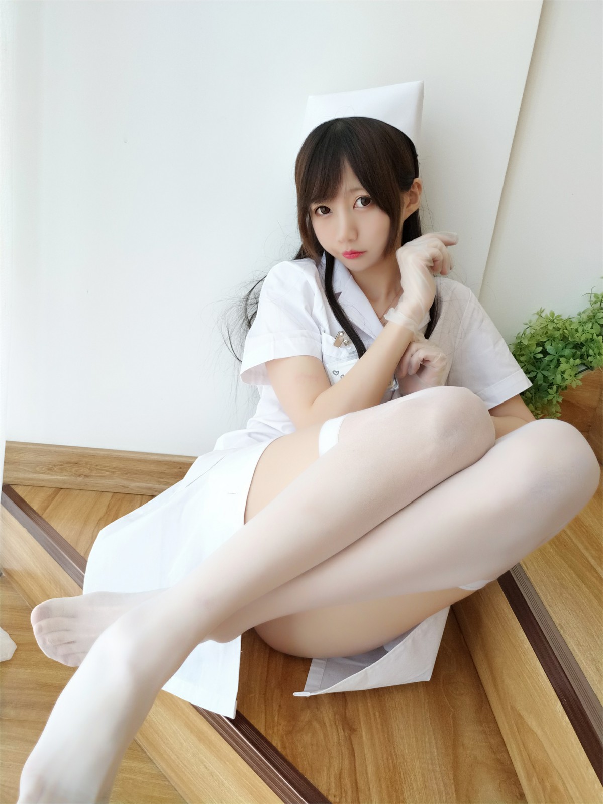 图片[56]-[Cosplay]NAGISA魔物喵–自摄系列 NO.002 白丝护士 – COSPLAY-瞬颜部落
