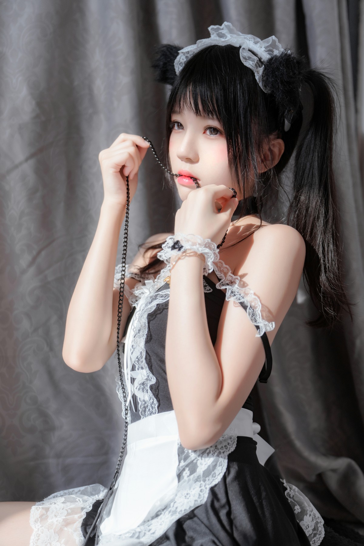图片[19]-桜桃喵系列写真Vol.029 – 黑猫妹抖 – COSPLAY-瞬颜部落