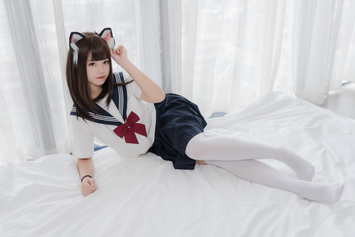 图片[6]-喵糖映画 VOL.002 JK白丝 – COSPLAY-瞬颜部落