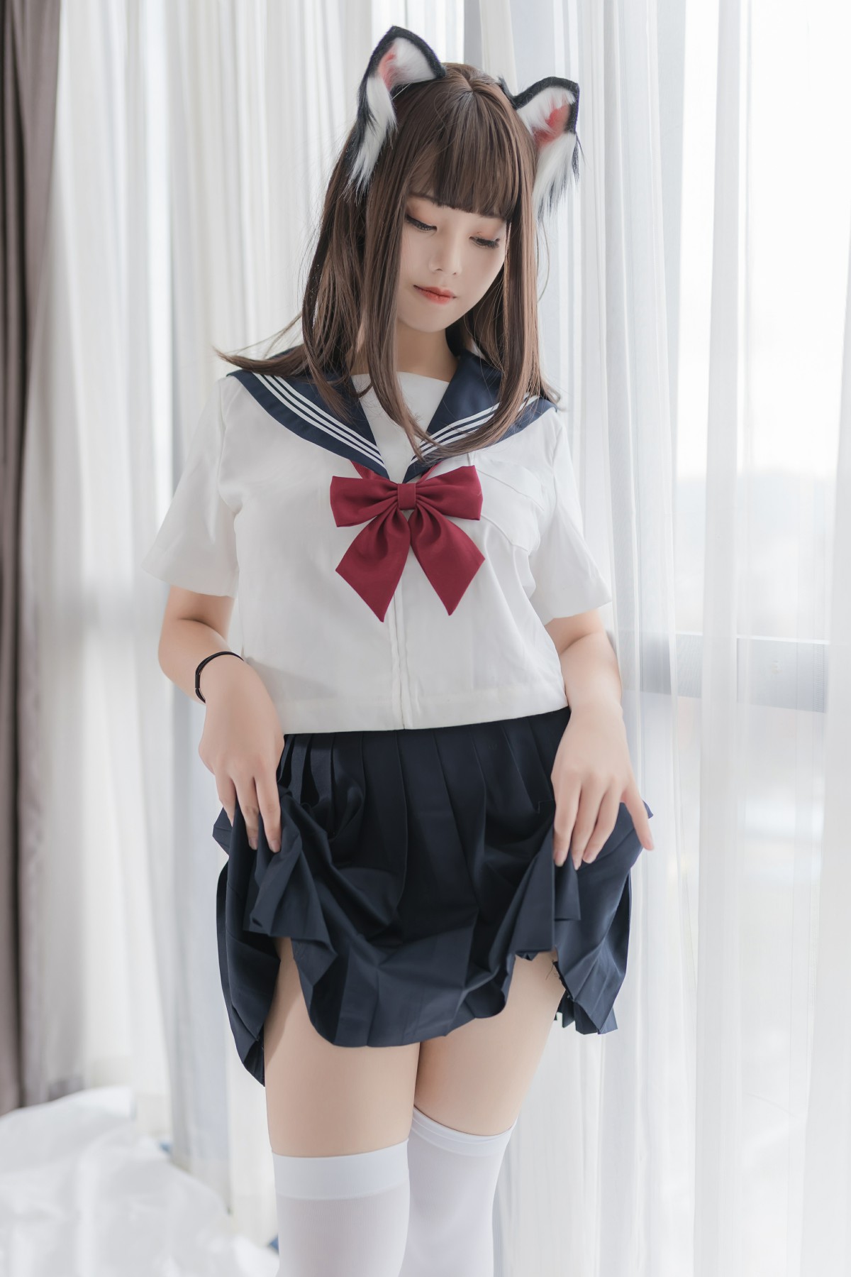 图片[13]-喵糖映画 VOL.002 JK白丝 – COSPLAY-瞬颜部落
