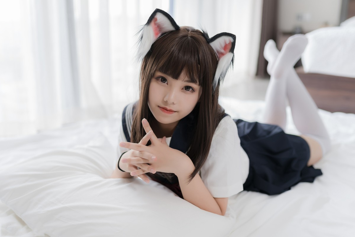 图片[21]-喵糖映画 VOL.002 JK白丝 – COSPLAY-瞬颜部落