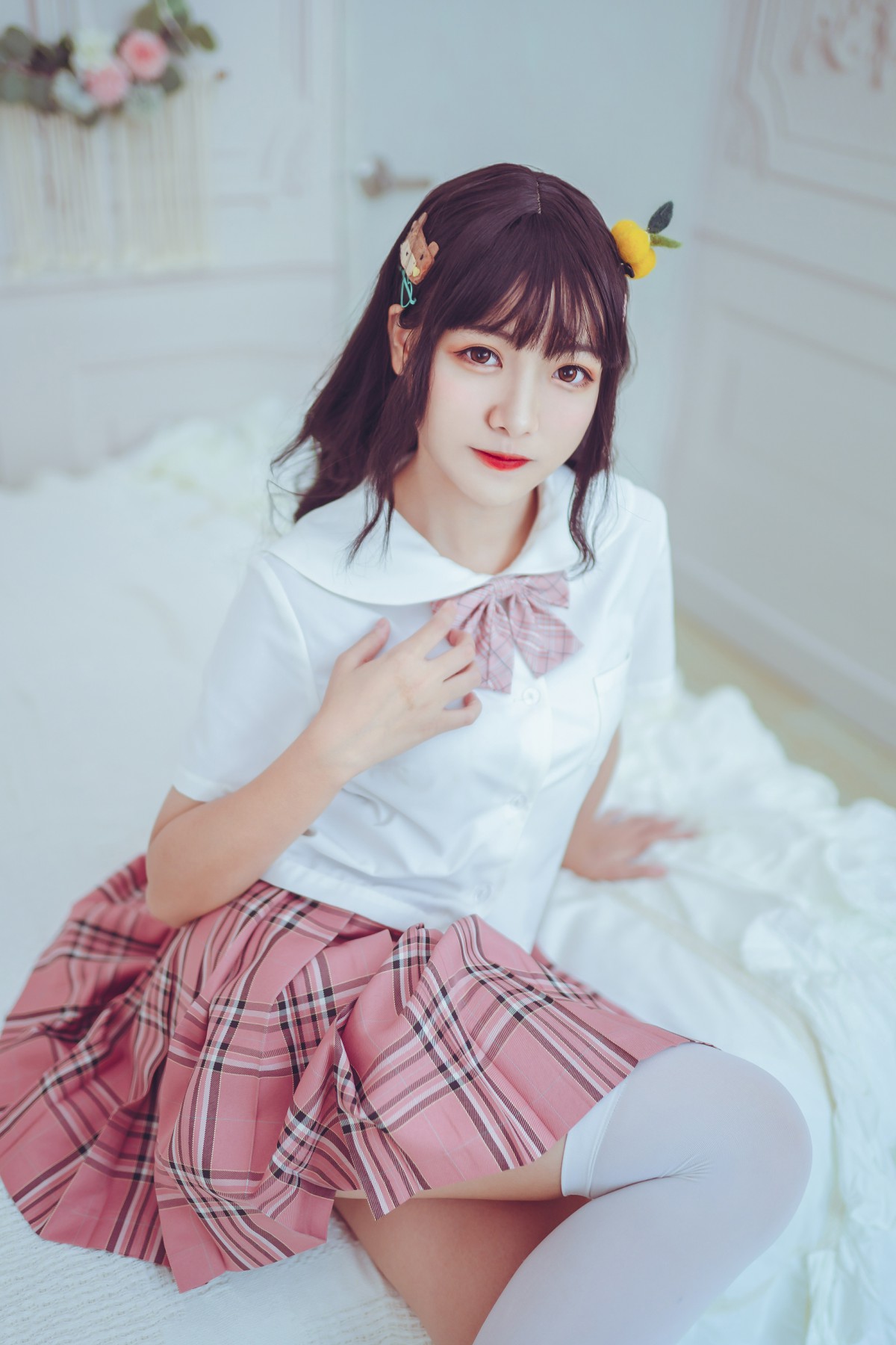 图片[6]-喵糖映画 VOL.001 过膝白丝 – COSPLAY-瞬颜部落